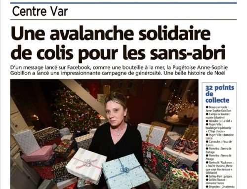 UNE AVALANCHE SOLIDAIRE DE COLIS POUR LES SANS-ABRI